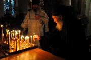 Возжение свечей о поминовении воинов, за веру и Отечество жизнь свою на поле брани положивших, а с ними и всех усопших православных христиан.